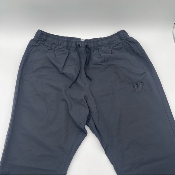 Nike Joggers Men’s XXL Lightweight Cotton Blend Athletic Pants Swoosh Dark Gray - Picture 7 of 13